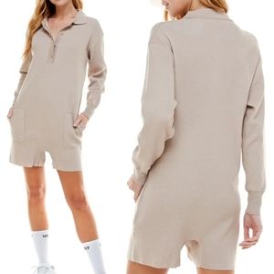 NWT WAYF '98  Long Sleeve Romper / XS